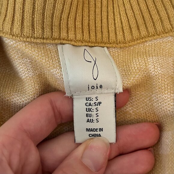 Plaid Joie Cardigan - Picture 5 of 8